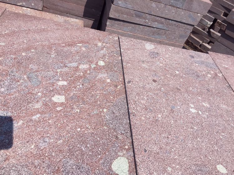 Natural Red Porphyry And Porfido Ston