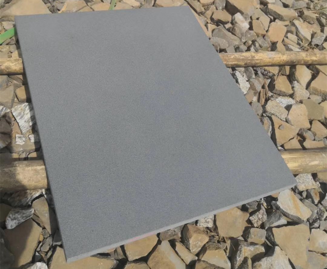 Hainan Grey Andesite Stone tile with 