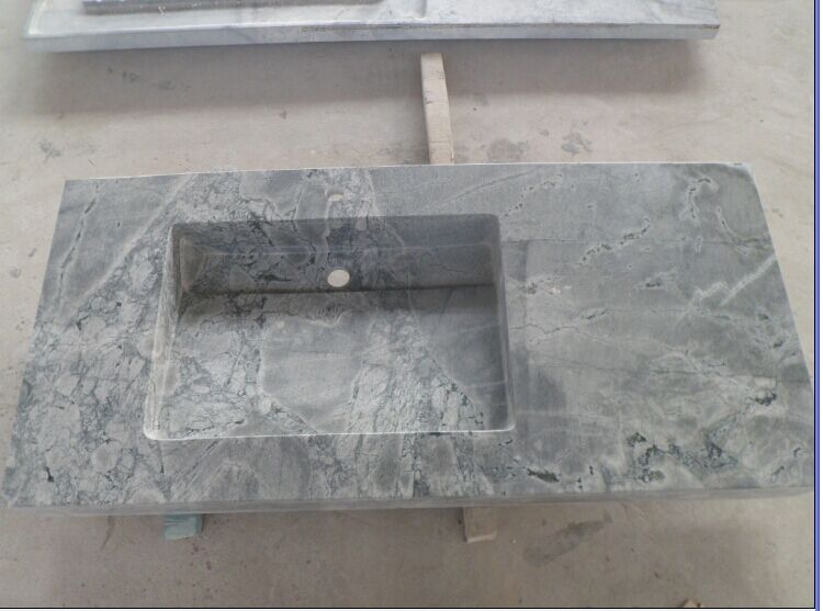 sky blue granite solid countertops vanity tops