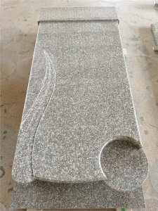 G664 Granite Kolo Carved Gravestone P
